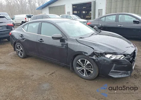 2020 Nissan Sentra Sv z USA, uszkodzony, nr VIN 3N1AB8CV2LY252530